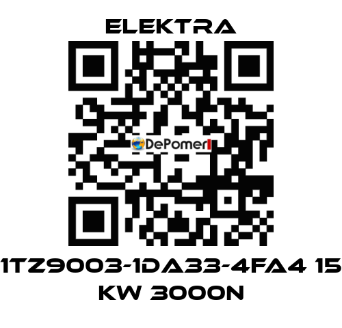 1TZ9003-1DA33-4FA4 15 kW 3000n ELEKTRA