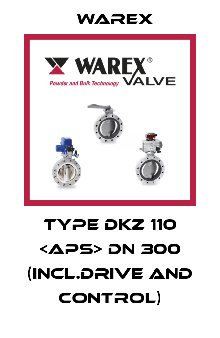 Type DKZ 110 <APS> DN 300 (incl.drive and control) Warex