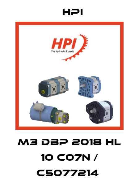 M3 DBP 2018 HL 10 C07N / C5077214  HPI