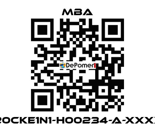 MBA220CKE1N1-H00234-A-XXXXXXXX MBA