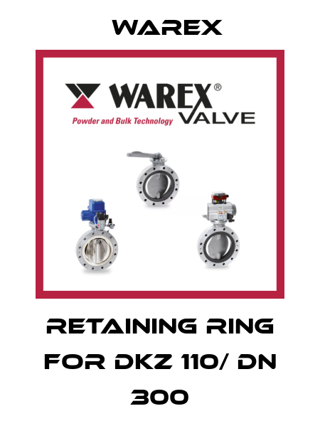 retaining ring for DKZ 110/ DN 300 Warex