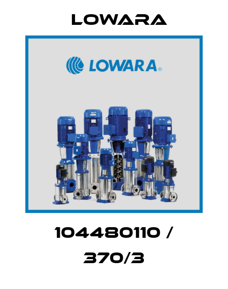 104480110 / 370/3 Lowara
