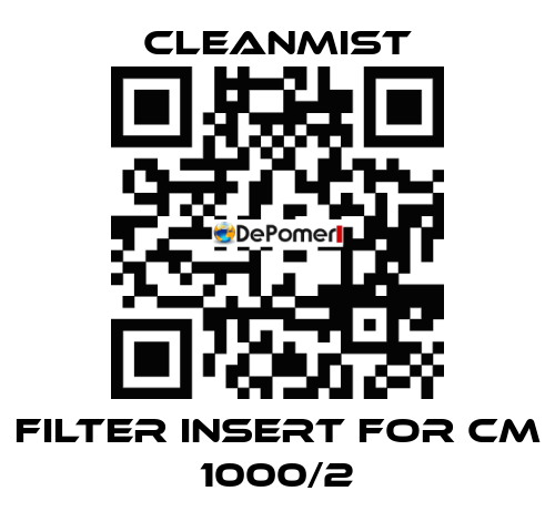 filter insert for CM 1000/2 CleanMist