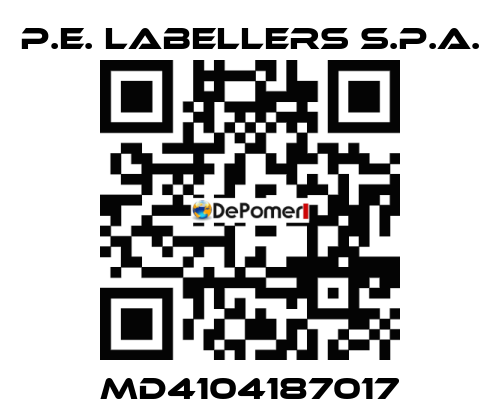 MD4104187017 P.E. Labellers S.p.a.