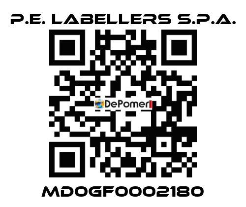 MD0GF0002180 P.E. Labellers S.p.a.