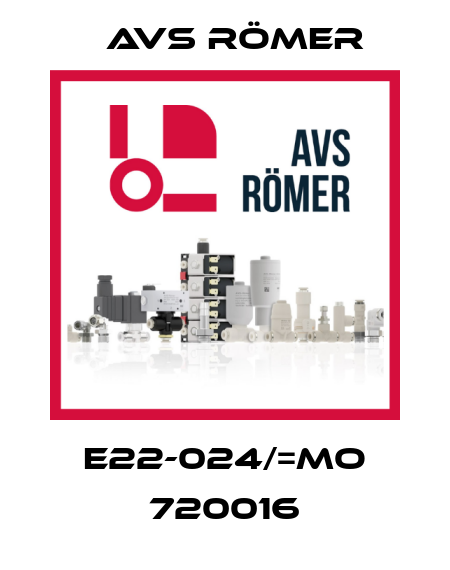 E22-024/=MO 720016 Avs Römer