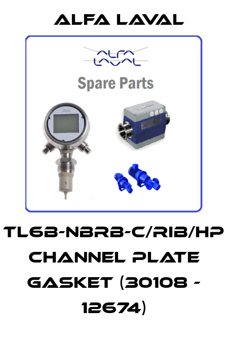 TL6B-NBRB-C/RIB/HP CHANNEL PLATE GASKET (30108 - 12674) Alfa Laval