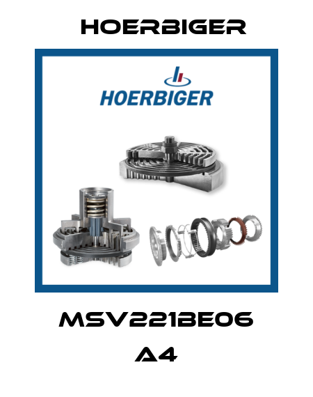 MSV221BE06 A4 Hoerbiger