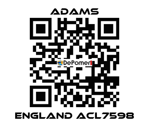 ENGLAND ACL7598 ADAMS
