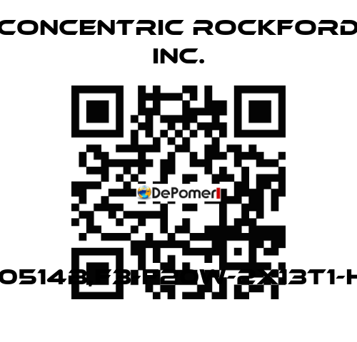21061510514B,f3-F20W-2X13T1-H12D10R Concentric Rockford Inc.
