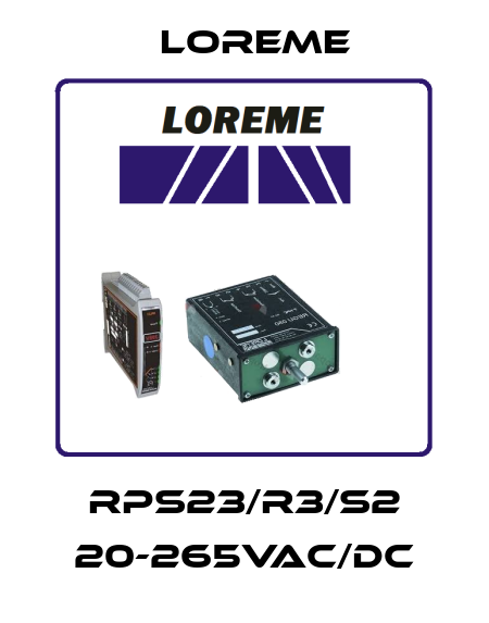 RPS23/R3/S2 20-265VAC/DC Loreme