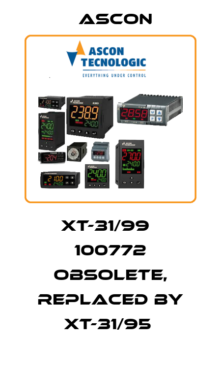 XT-31/99   100772 Obsolete, replaced by XT-31/95  Ascon