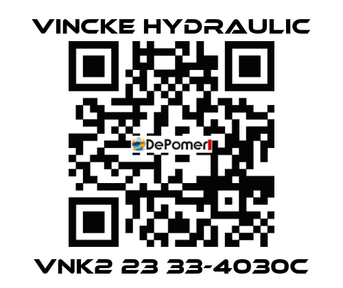VNK2 23 33-4030C VINCKE HYDRAULIC