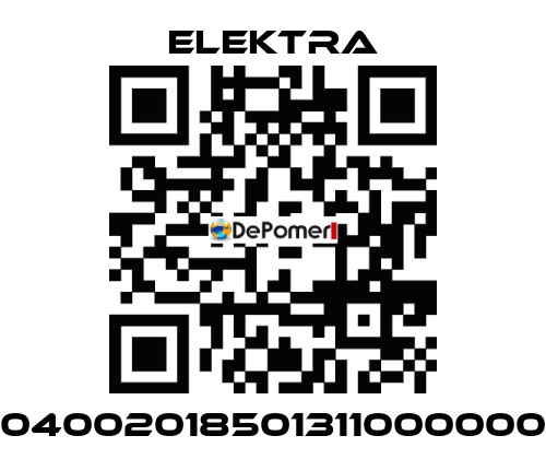 04002018501311000000 ELEKTRA
