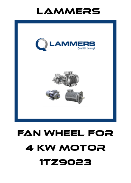 Fan wheel for 4 Kw Motor 1TZ9023 Lammers