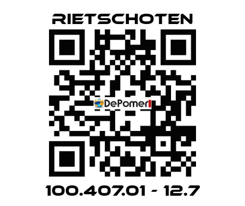 100.407.01 - 12.7 RIETSCHOTEN