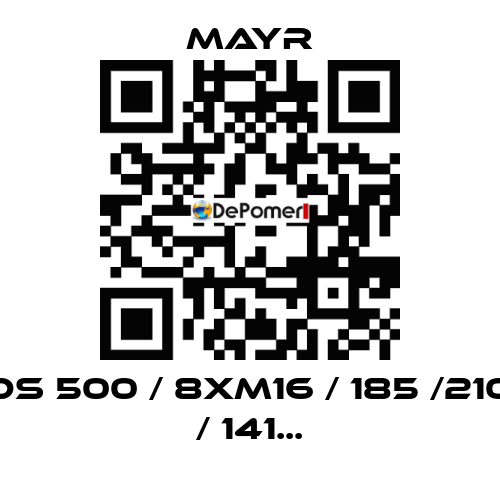 DS 500 / 8xM16 / 185 /210 / 141... Mayr