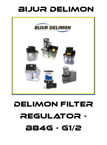 Delimon filter regulator - B84G - G1/2 Bijur Delimon