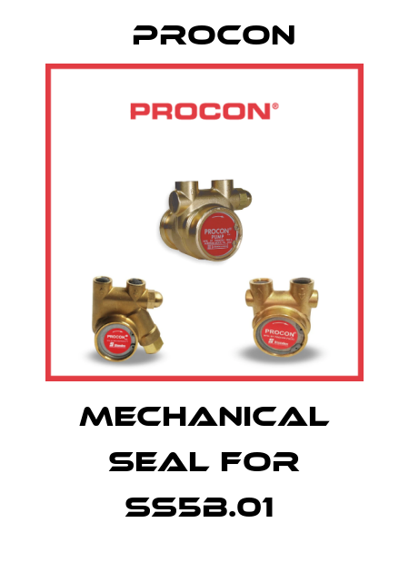 Mechanical Seal for SS5B.01  Procon