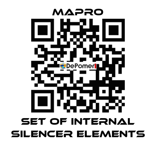 set of internal silencer elements Mapro