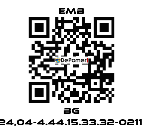 BG 24,04-4.44.15.33.32-0211  Emb