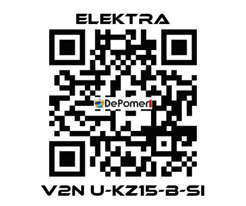 V2N U-KZ15-B-SI ELEKTRA