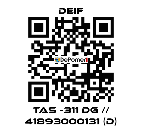 TAS -311 DG // 41893000131 (D) Deif