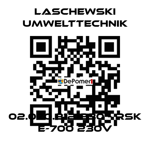 02.070.2121230 - RSK E-700 230V LASCHEWSKI UMWELTTECHNIK