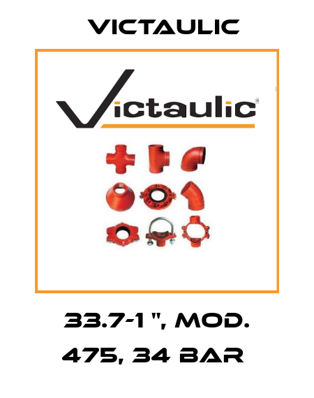 33.7-1 ", Mod. 475, 34 bar  Victaulic