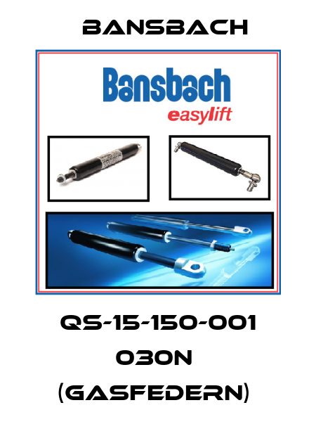 QS-15-150-001 030N  (Gasfedern)  Bansbach