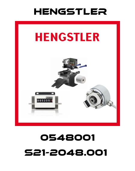 0548001 S21-2048.001  Hengstler