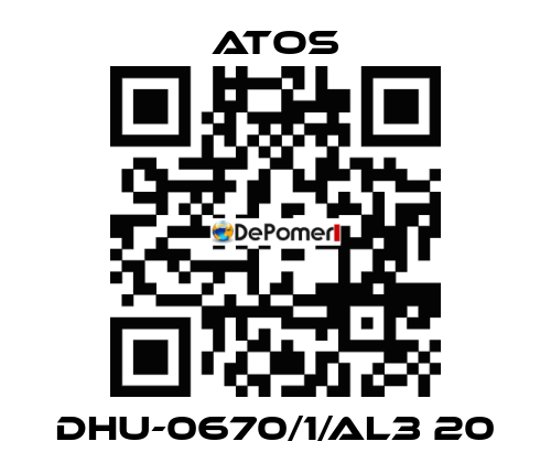 DHU-0670/1/AL3 20 Atos