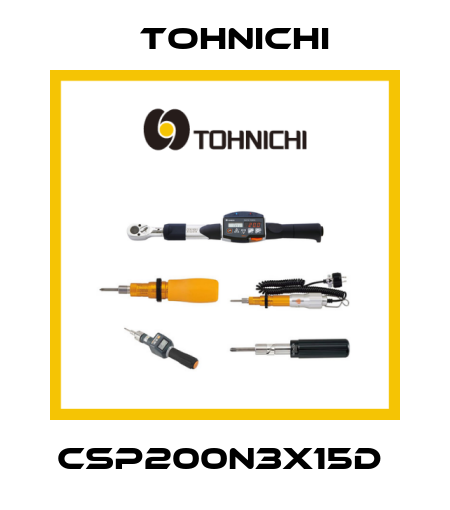 CSP200N3X15D  Tohnichi