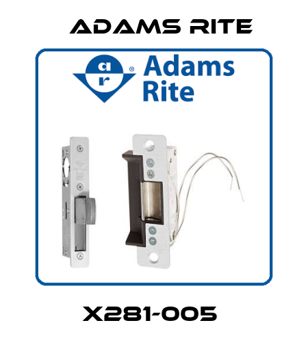 X281-005  Adams Rite