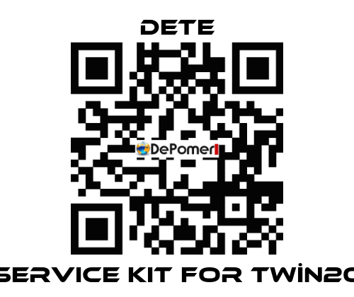 service kit for TWİN20 DETE
