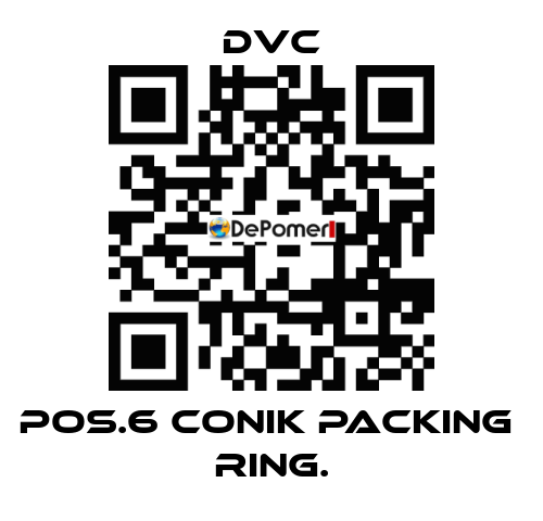Pos.6 conik packing  ring. DVC