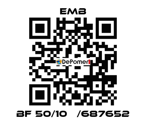 BF 50/10   /687652 Emb