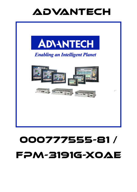 000777555-81 / FPM-3191G-X0AE  Advantech