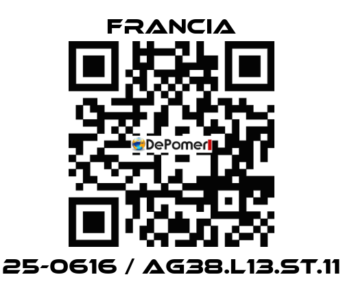 25-0616 / AG38.L13.ST.11 Francia