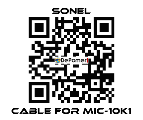 cable for MIC-10k1 Sonel