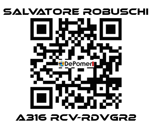A316 RCV-RDVGR2 SALVATORE ROBUSCHI