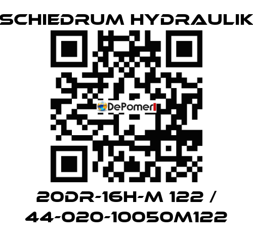 20DR-16H-M 122 / 44-020-10050M122 SCHIEDRUM HYDRAULIK