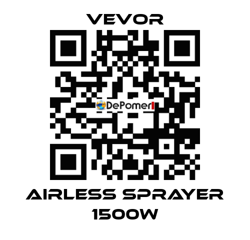 Airless Sprayer 1500W VEVOR