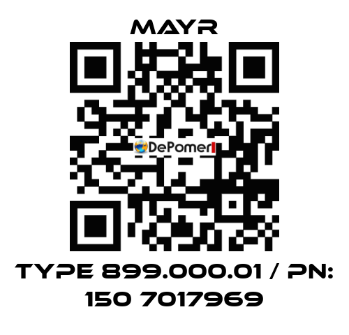 Type 899.000.01 / PN: 150 7017969 Mayr