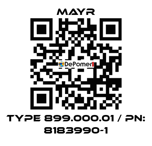 Type 899.000.01 / PN: 8183990-1 Mayr
