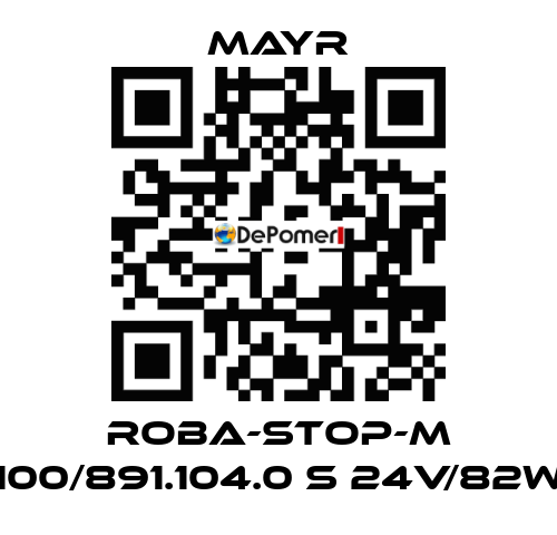 ROBA-STOP-M 100/891.104.0 S 24V/82W Mayr