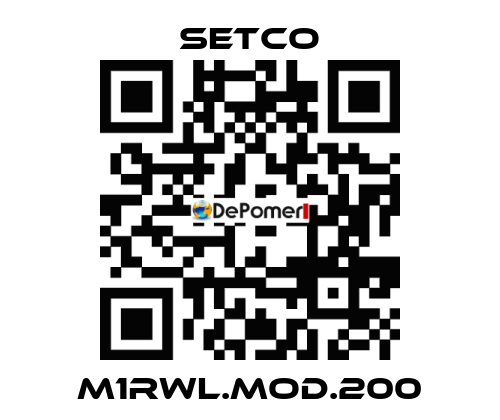 M1RWL.MOD.200 SETCO