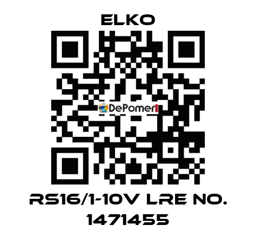 RS16/1-10V LRE No. 1471455 Elko