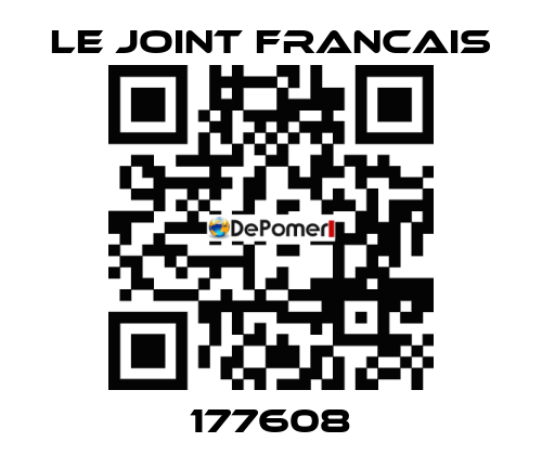 177608 LE JOINT FRANCAIS