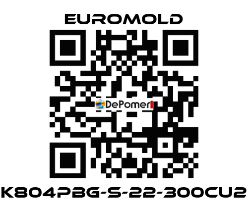 K804PBG-S-22-300CU2 EUROMOLD